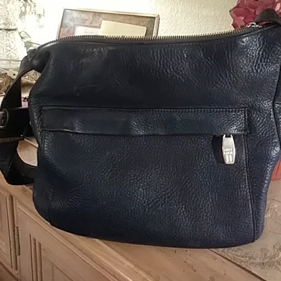 Anne Klein Handbags - SALE Vintage, pebble leather handbag
